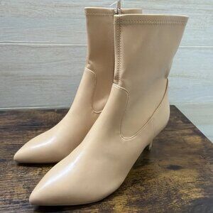Dolce Vita Audra Ankle Booties, Beige, Women's 6.5